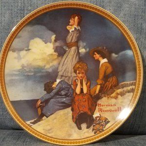 Knowles Collector Plate-1982-Norman Rockwell